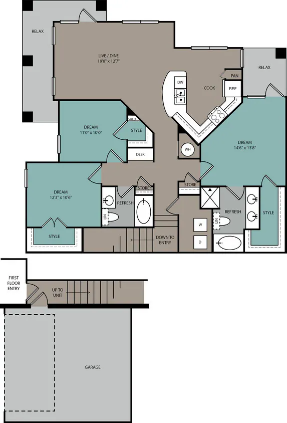 Unit 10207 10207 floor plan